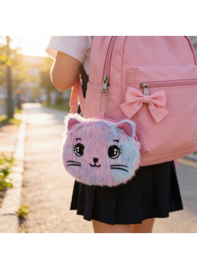 Daytoyz Cute Plush Coin Purse Cartoon Gift Fabric Women's Key Bag Coin Bag Purse Wallet Girl Lipstick Bag Card Holder Bag - Image 3