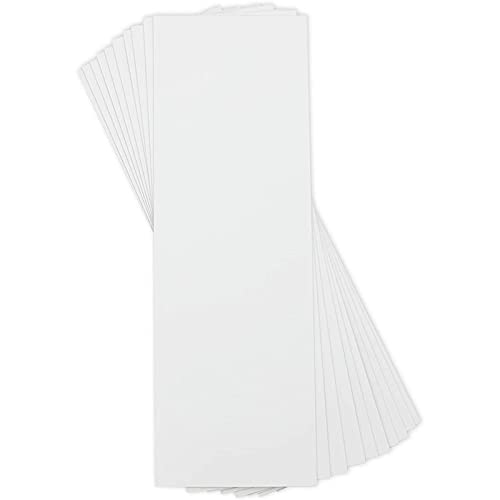 Bright Creations Blank Non-Adhesive Magnetic Car Signs, 12-Pack of 12x4 Inch White Magnet Sheets for Cars, Trucks and Trailers - Magnetic Sheets Non Adhesive - Blank Bumper Sticker Magnet - Image 3