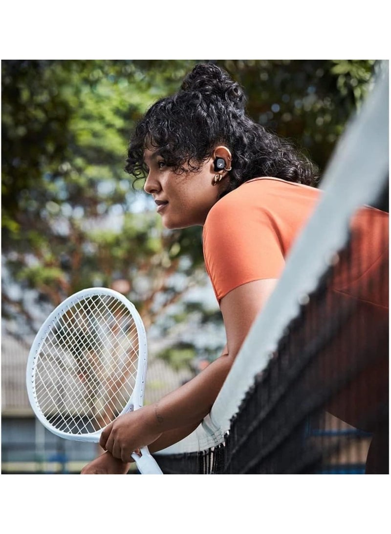 SYOSI 5 Pairs Anti-Slip Sport Ear Covers for Sennheiser Momentum True Wireless 3, Secure Fit Replacement for Momentum 3 Earbuds, Compatible with Momentum 3 Case, Black/White/Green/Red/Brown - Image 3