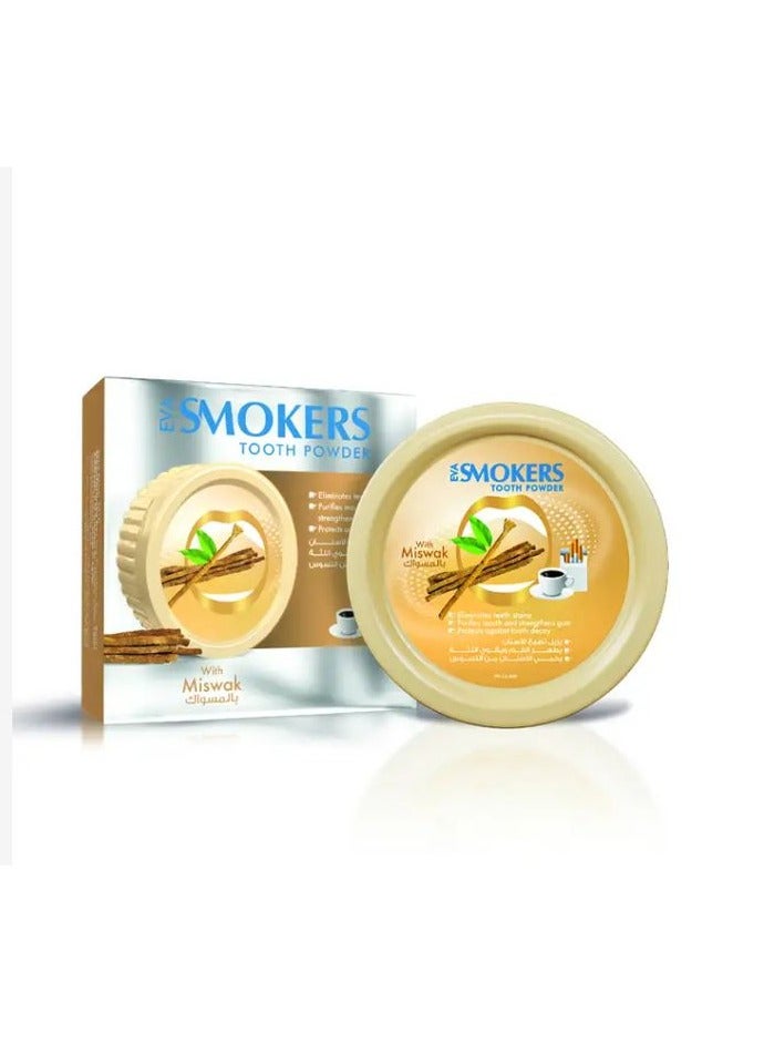 Eva Smokers Cleansing Tooth Powder With Miswak 40 grams