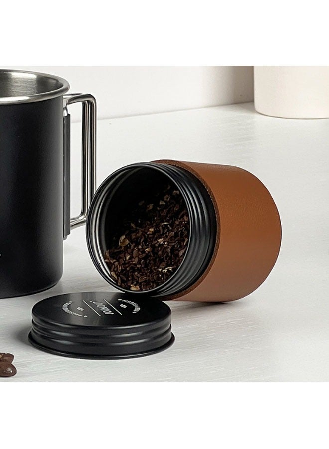 JOINOUT Travel Pour-over Coffee Set Outdoor Car Camping Portable V60 Silicone Filter Cup Pour-over Coffee Starter Combo Gift Box Set - Image 3