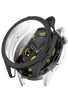Generic Case Compatible with Huawei Watch GT4 46MM Case All-Around Screen Protector Watch Soft TPU Shockproof Cover Slim Guard Thin Bumper Shell Protector (Black)  - Image 1