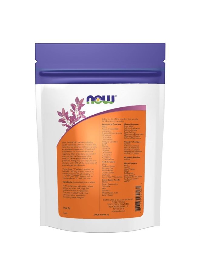 now Supplements, Empty Vegetarian Capsules, Double "00", Filled by Weight, Non-GMO Project Verified, 250 Veg Capsules - Image 2