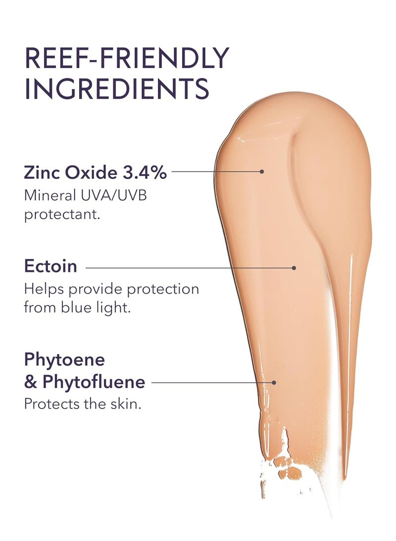 الاستنسكينكير هيدرا تينت برو واقي شمسي معدني SPF 36 (3.2 أونصة) | مرطب يومي مزدوج وظيفته بمسحوق ملون للوجه والرقبة | خالي من العطور ومقاوم للماء - Image 4