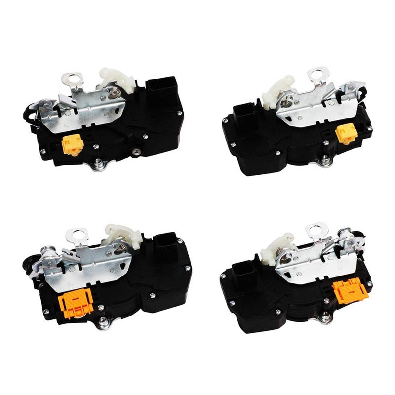 HIMIKI 4PCS Door Lock Actuator Door Latch Compatible with 2007 2008 2009 07 08 09 Silverado Suburban Avalanche Tahoe Sierra Yukon EscaladeReplace 931303 931304 931108 931109