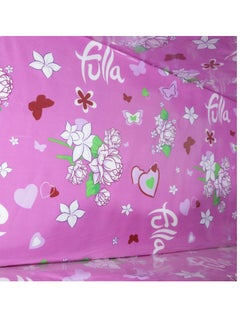 Generic Fulla Pattern Wooden Children Bed Color Pink  - Image 3