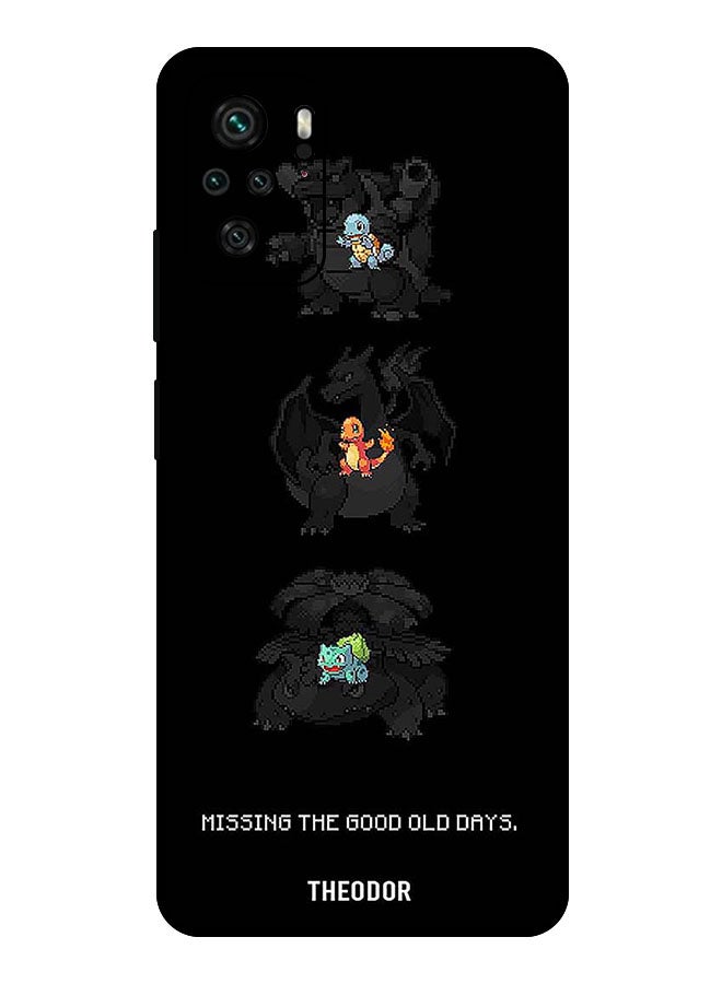 Theodor Protective Case Cover For REDMI Note 10 pokemon - Image 1