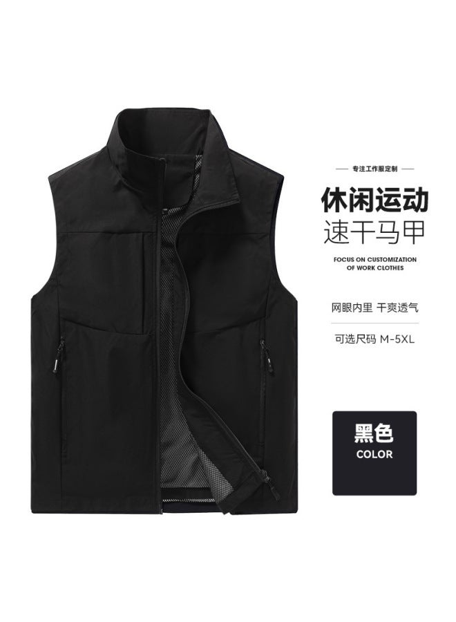 Outdoor Leisure Travel Multi-pocket Overalls Jacket Fishing Photography Vest Overalls Vest Custom Printed Logo
