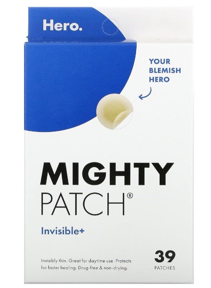 Mighty Patch Hero Cosmetics, Invisible, 39 Patches - Image 1
