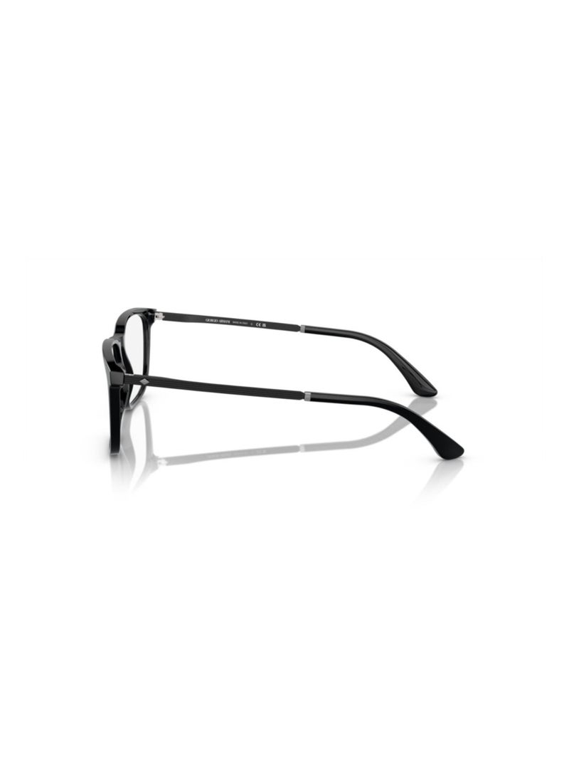 GIORGIO ARMANI Giorgio Armani Man Rectangular  Eyeglasses- Ar 7249 - Lense Size:57Mm - Black - Image 2