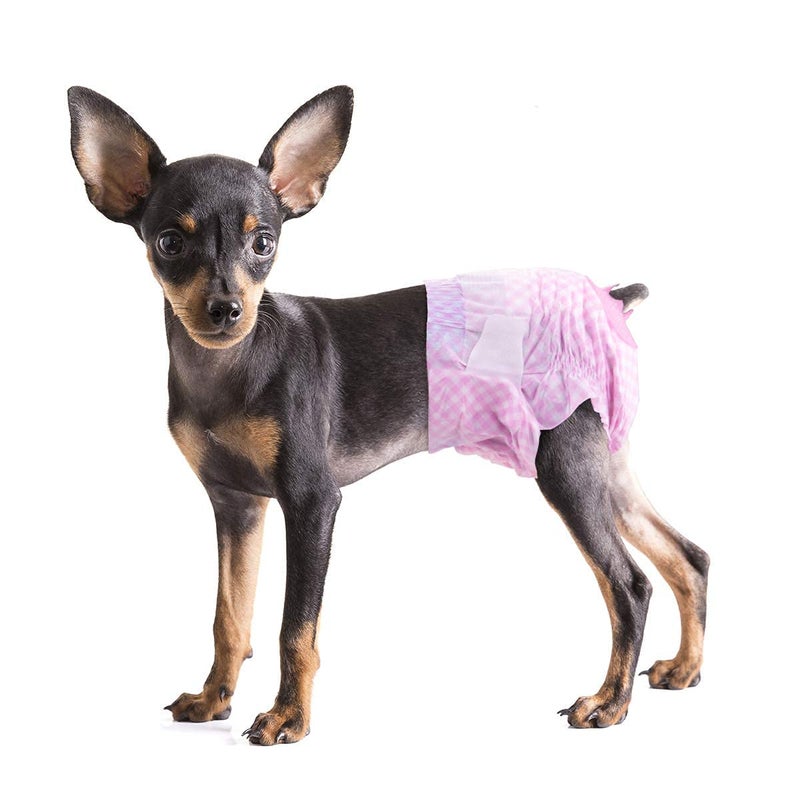 DOGTOWN Supersoft Petaholic Diaper for Pet | Disposable Super Absorbent Diaper | Diapers Nappy Pants for Dogs, Cat [ Large ] - Image 1