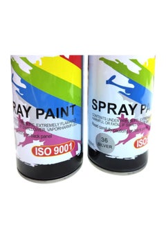 Nest "NEST SILVER Spray Paint - 400ml, Multipurpose, Fast Drying, High Gloss Finish  - Image 2