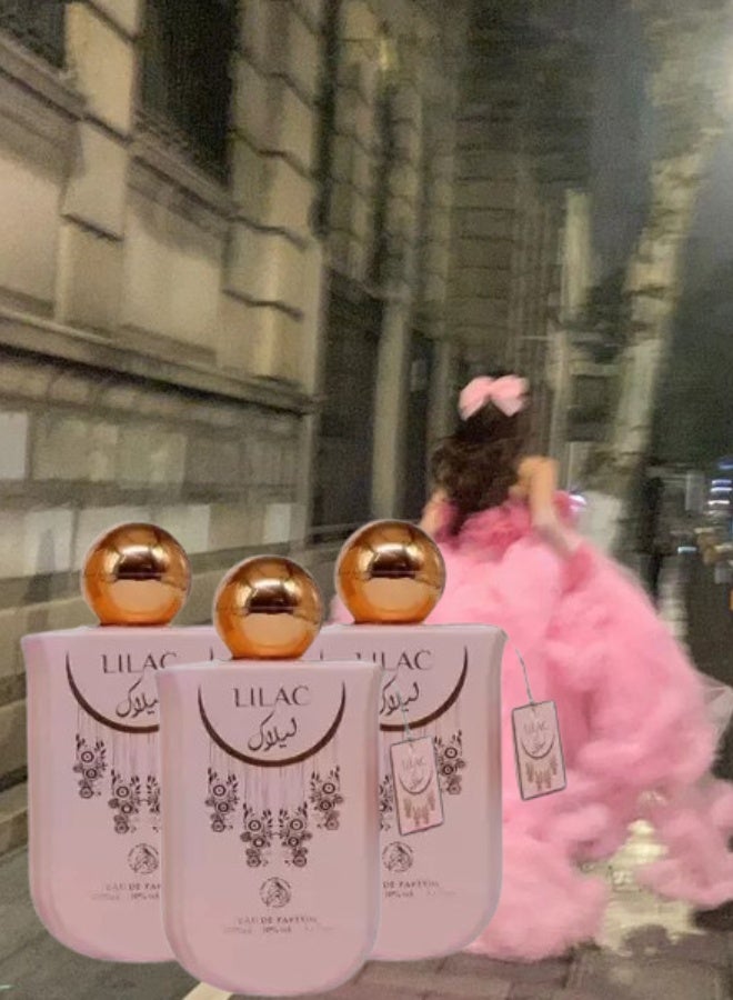 الفخر 3 قطع عطر ليلاك 100مل - Image 1
