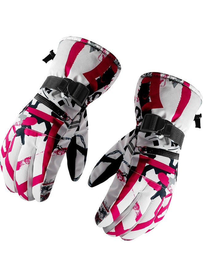 نيبمينينت Ski Graffiti Zipper Gloves L - Image 1
