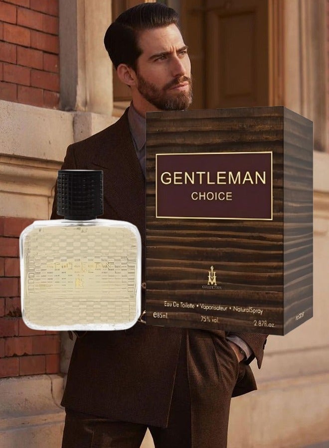 Collection 5 Pieces Gentleman Choice Perfume Number 042 For Men 85ml EDT - Image 2
