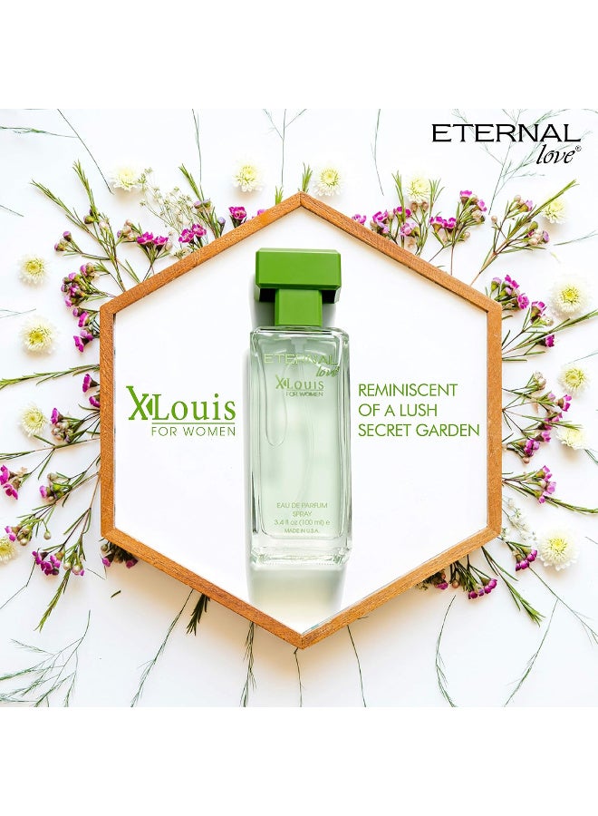 Eternal Love X'Louis Fresh Eau De Women's Perfume Spray, 100Ml - Image 5