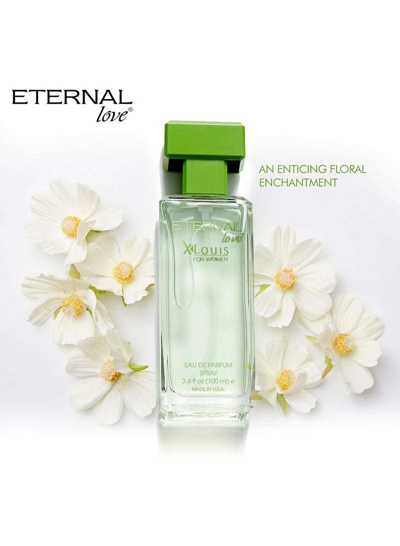 Eternal Love X'Louis Fresh Eau De Women's Perfume Spray, 100Ml - Image 2