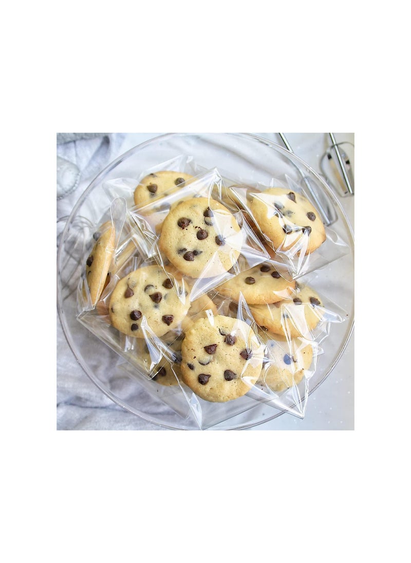 Party with Emma Clear Self-Sealing Cellophane Bags 4x6 Inches 200 Pcs Cookie Bags Resealable Cellophane Bag for Packaging Cookies Gifts,Favors Products Candy  - Image 4