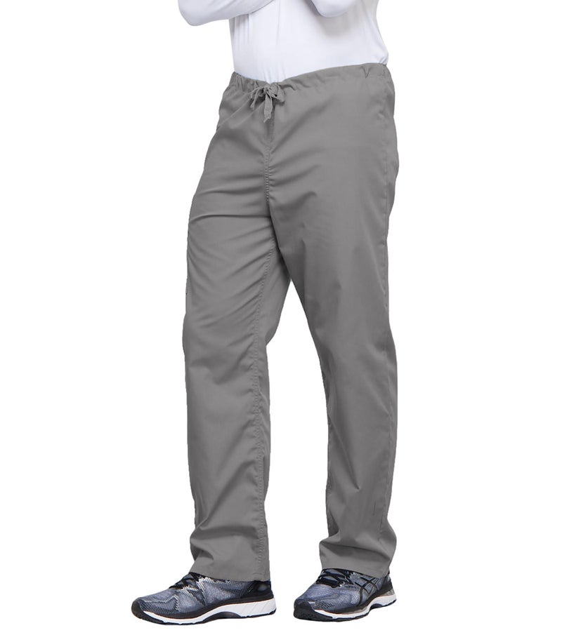 Cherokee Big Originals Unisex Drawstring Cargo Scrubs Pant, Grey, Large Tall - Image 3