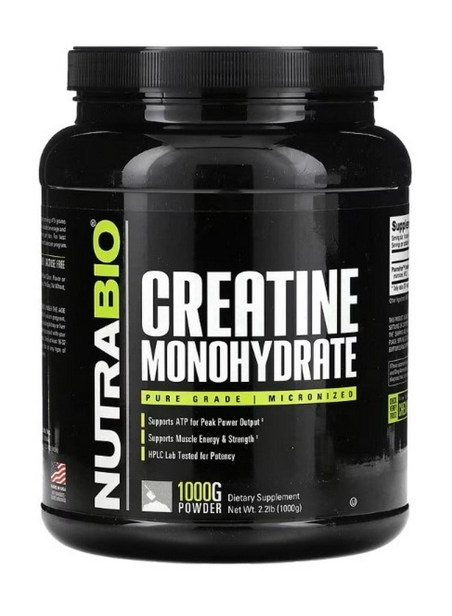 نوترا بايو Creatine Monohydrate 2.2 lb 1000 g - Image 1