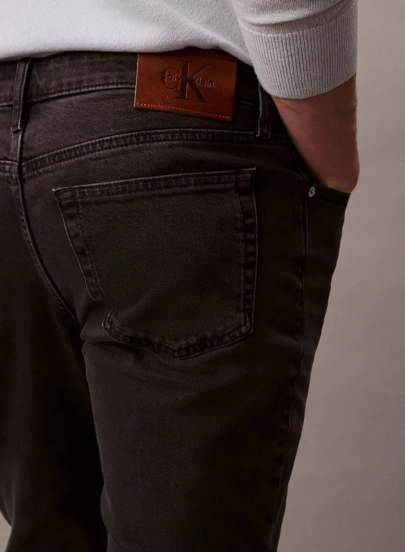 Calvin Klein Jeans CK ESSENTIAL BLACK Slim Jeans for Men | Best Price UAE