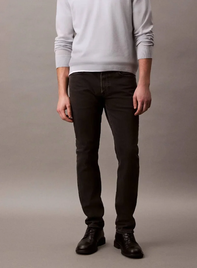 Calvin Klein Jeans CK ESSENTIAL BLACK Slim Jeans for Men | Best Price UAE