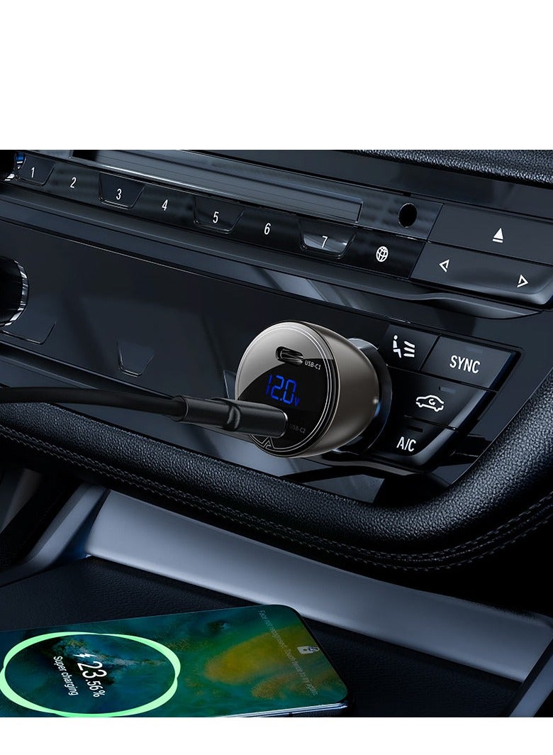 ACEFAST  Fast Charge Car Charger B10 60W (2xUSB-C) - Image 4