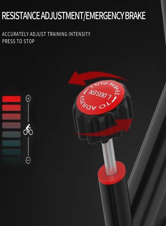 Fitness World 2-in-1 Exercise Bike with iPad Holder and Adjustable 30kg Dumbbell Set  - Image 3