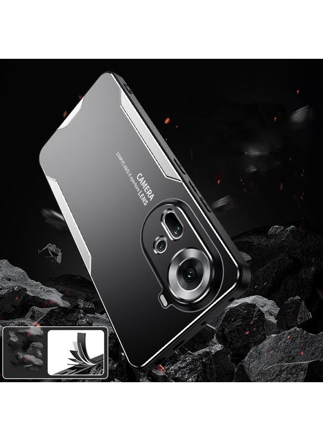 اس-توب جراب لهاتف OPPO Reno11 5G Global Blade Series TPU هجين معدني - Image 5