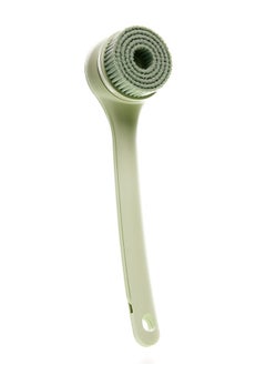 Urjwan Body Cleansing Brush - 3 Replaceable Heads, Ergonomic Handle, Soft Bristles for Gentle Exfoliation, Waterproof, Perfect for Shower & Skincare - Green  - Image 5