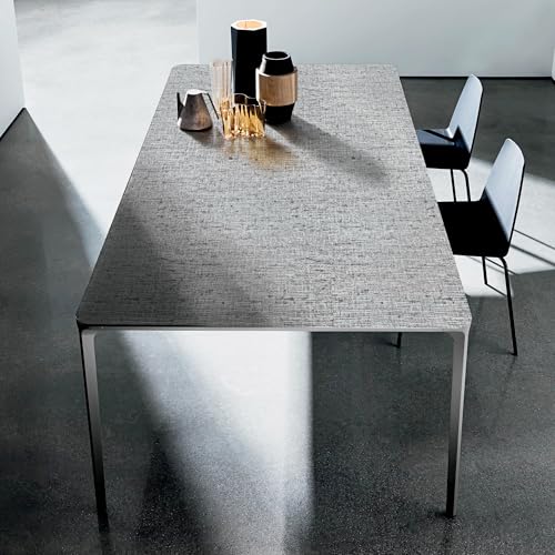 lenify Gray Grasscloth Peel and Stick Wallpaper Textured Contact Paper 15.7inch x 118.1inch Faux Linen Vintage Grasscloth Contact Paper Self Adhesive Removable Wallpaper Vinyl - Image 5