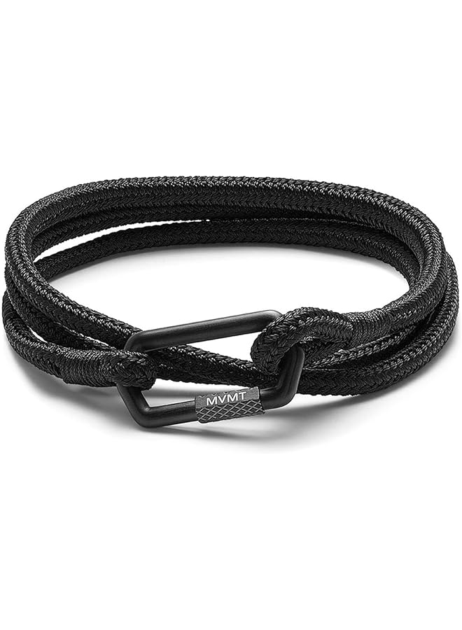 ام في ام تي سوار رجالي متعدد الاستخدامات من الفولاذ المقاوم للصدأ باللون الأسود - Image 1