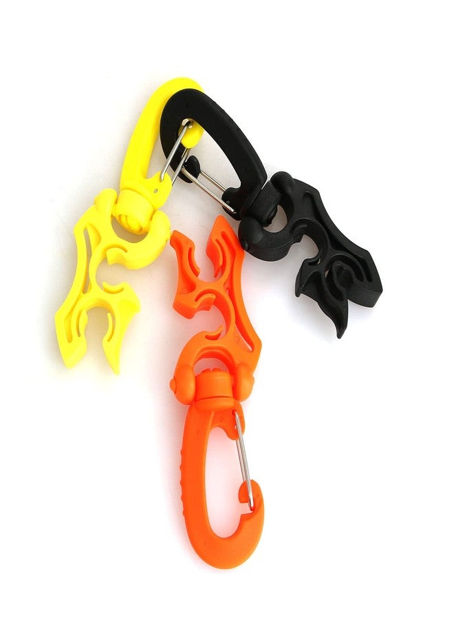 heyous 3pcs Diving Hose Retaining Clip 3 Colors Scuba Diving Hose Holder Clip for Snorkeling Scuba Diving Accessories - Image 2