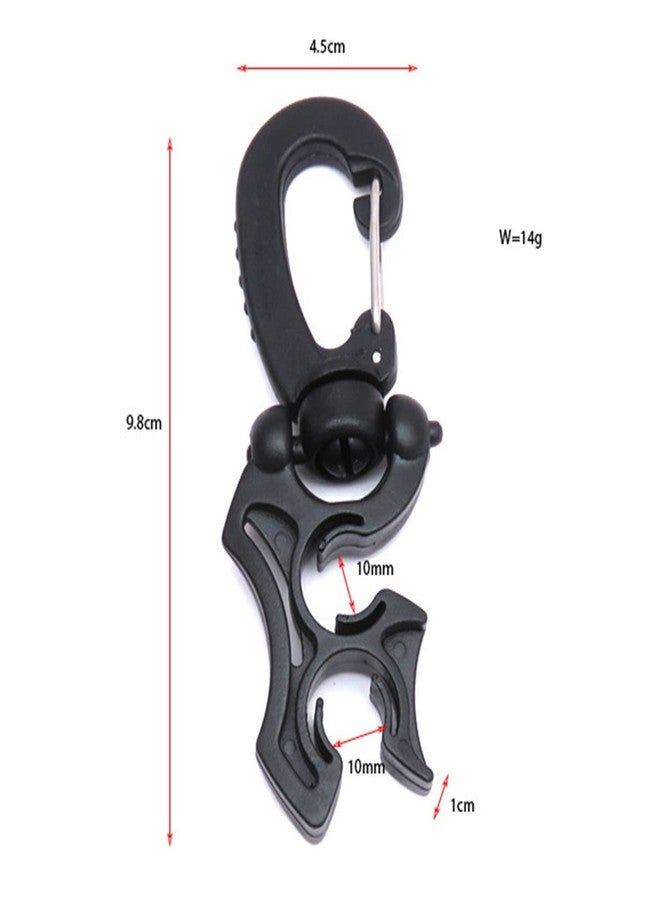 heyous 3pcs Diving Hose Retaining Clip 3 Colors Scuba Diving Hose Holder Clip for Snorkeling Scuba Diving Accessories - Image 3