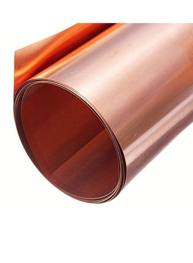 ART IFACT 99.9% Pure Copper Foil/Sheet 1000mm long X 100mm wide (0.1 mm thick) for Art Crafts, Embossing, Vastu, Designing Embossing - Aviation Quality Copper (1 Meter, 0.1mm Thick X 4 Inch wide) - Image 4