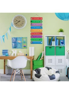 Chunful Set Of 9 Boys Room Bedroom Decor Boys Inspirational Wall Decor Wood Hanging Plaque Motivational Boy Bedroom Wall Sign For Kids Teenage Toddler Boy (Black Boy)  - Image 4