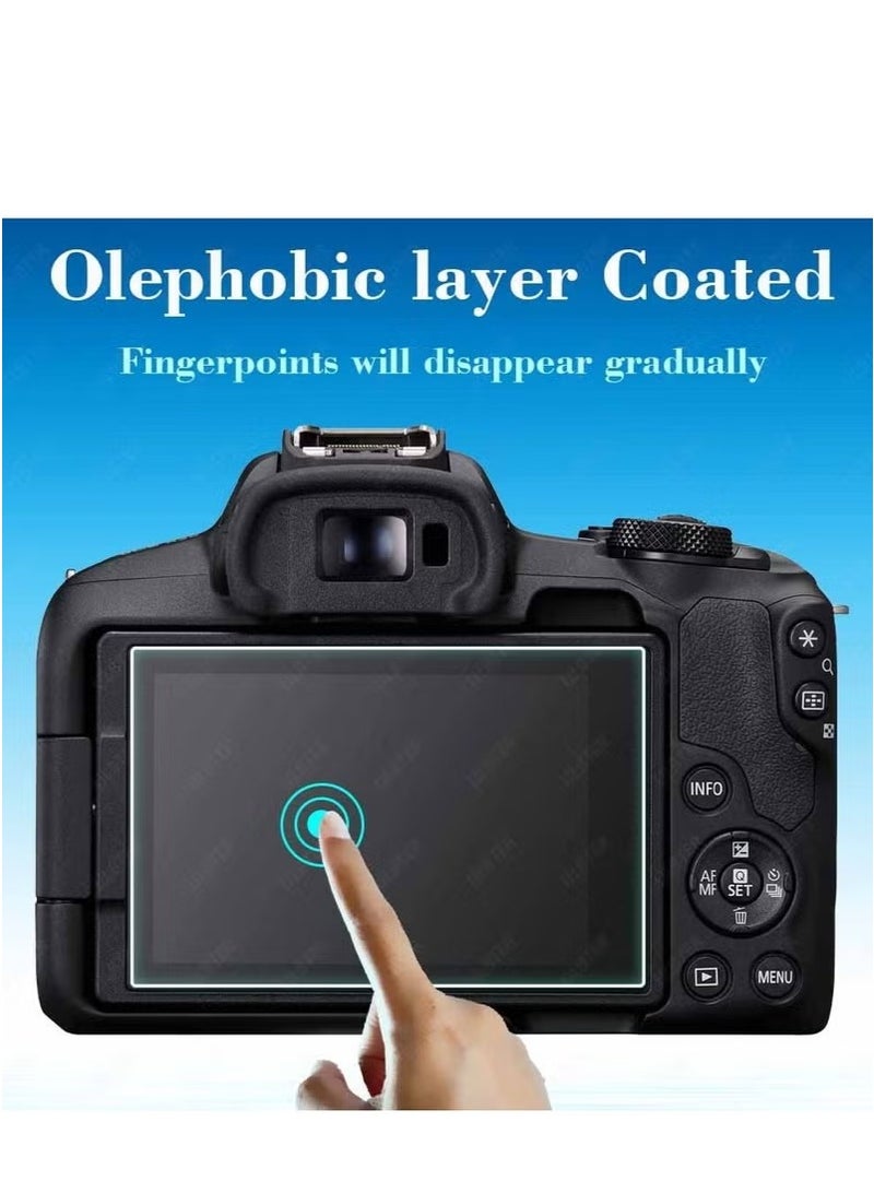 2 PACK Screen Protector for Canon EOS R7 with Cleaning Kit | 0.3mm Tempered Glass Cover, 9H Hardness, Anti-Scratch Anti-Bubble Film for Camera Screen - Image 4