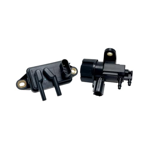 YCUPONE YCUPONR EGR Vacuum Solenoid Valve and EGR Pressure Feedback Sensor Kit F77Z9J460AB And F63Z9J459AA Compatible with F-150 F-250 F-350 Ranger Sable B3000 B2500 Navigator Town Car - Image 2