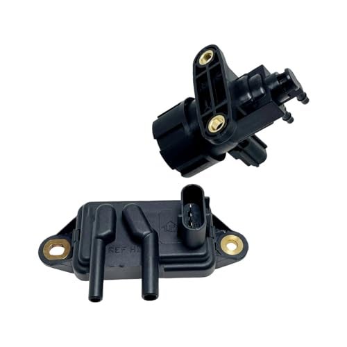 YCUPONE YCUPONR EGR Vacuum Solenoid Valve and EGR Pressure Feedback Sensor Kit F77Z9J460AB And F63Z9J459AA Compatible with F-150 F-250 F-350 Ranger Sable B3000 B2500 Navigator Town Car - Image 1