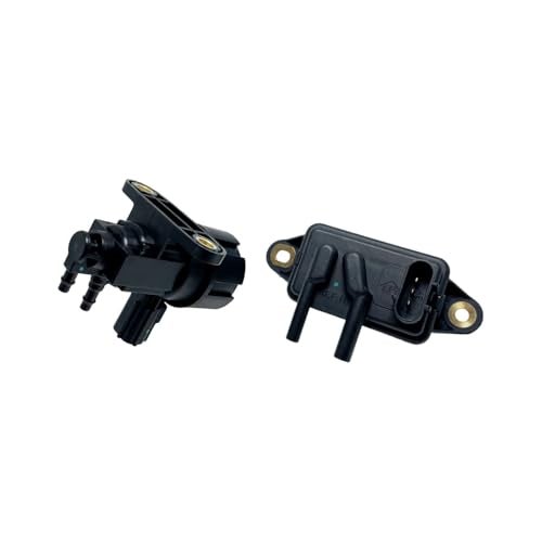YCUPONE YCUPONR EGR Vacuum Solenoid Valve and EGR Pressure Feedback Sensor Kit F77Z9J460AB And F63Z9J459AA Compatible with F-150 F-250 F-350 Ranger Sable B3000 B2500 Navigator Town Car - Image 3