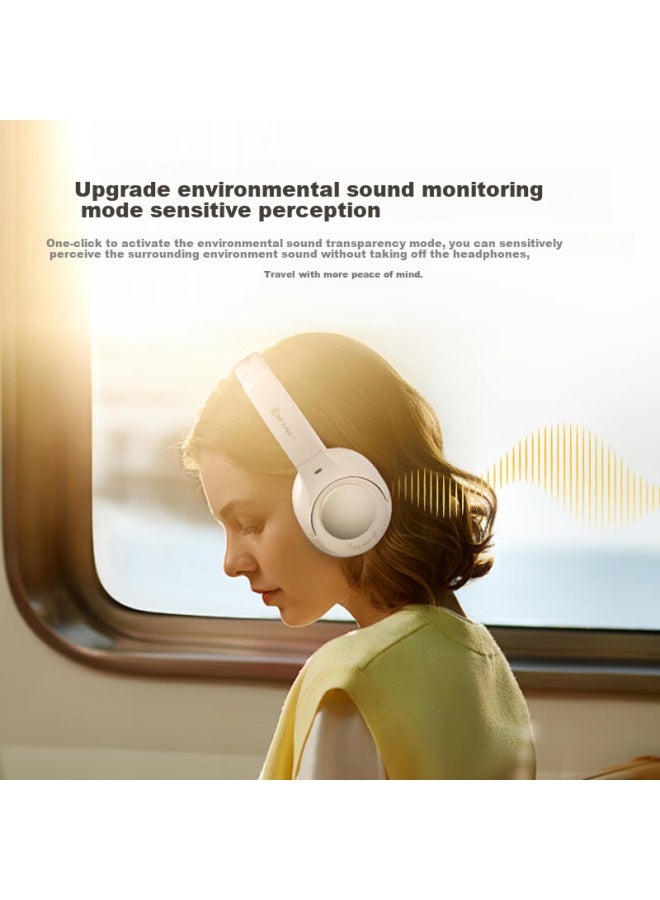 Ikf King Pro 2.0 Active Noise Cancelling Over-ear Bluetooth Headphones Wireless Hifi Gold Standard Sound Quality Wired Fps Gaming Low Latency Headset New Model - Athens Black - Image 4