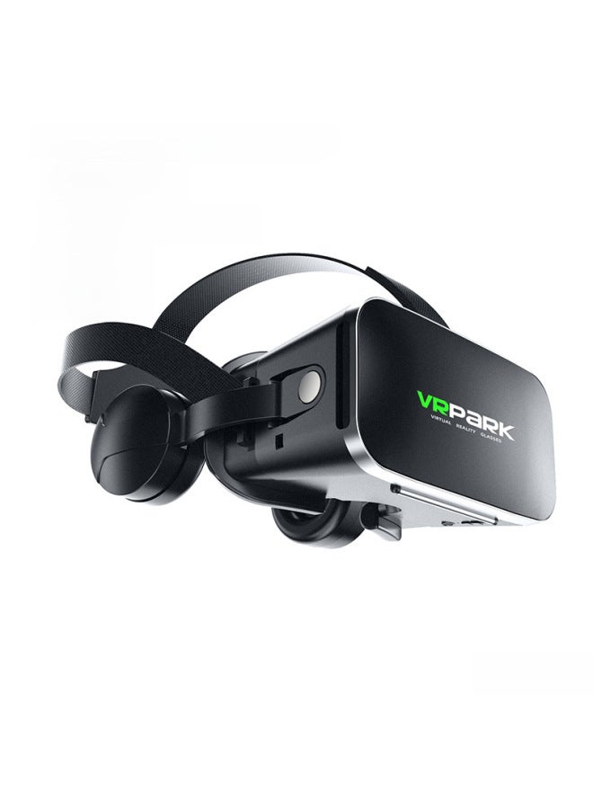 Smart Glasses Bluetooth Headset Vrbox Intelligent All-in-one Machine Digital Computer Vision Glasses-Color:J50 + Y1 Black - Image 2