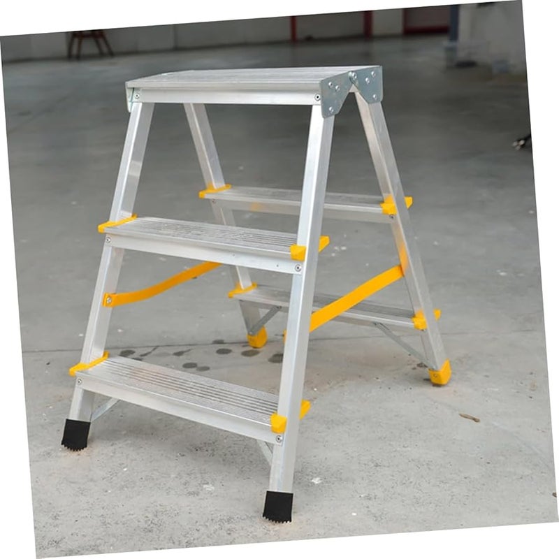 4Pcs Black Non Skid Ladder Feet Covers Replacement Easy Install Step Ladder Foot Protector For Home Floor - Image 4