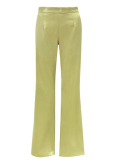 Bardees Satin Pants - Yellow  - Image 1