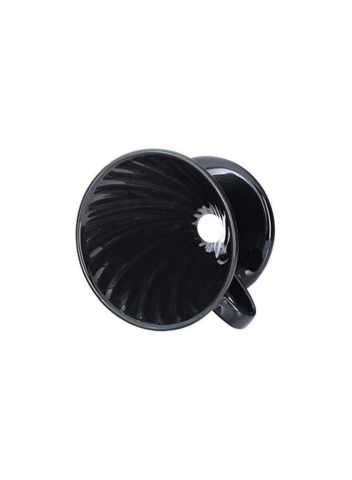 INVEIN Ceramic Dripper 01 | V60 Ceramic Coffee Dripper with a Wavy Design Suitable for Brewing 1-2 Cups of Coffee - Image 3