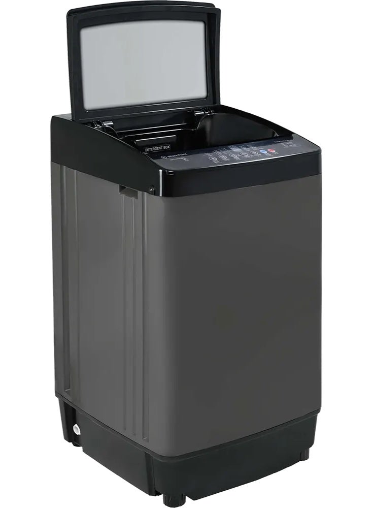 White Point Top-Loading Automatic Washing Machine, 10 kg, Digital Display, Diamond Drum, Dark Gray, WPTL10DGBAL - Image 4