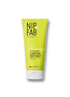 NIP+FAB Nip+Fab Teen Skin Fix Clarifying Body Wash with Salicylic Acid & Wasabi Extract, 6.76 fl oz  - Image 1