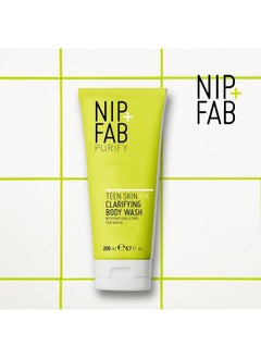 NIP+FAB Nip+Fab Teen Skin Fix Clarifying Body Wash with Salicylic Acid & Wasabi Extract, 6.76 fl oz  - Image 3