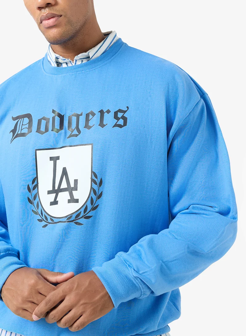 Seventy Five  Graphic Crew Neck Pullover Sweatshirt for Men | Best Price UAE