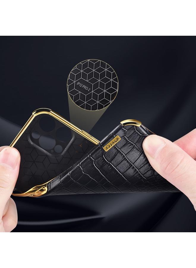 erorex Case For Samsung Galaxy A53 6D Electroplating Crocodile Texture Phone Case - Image 5